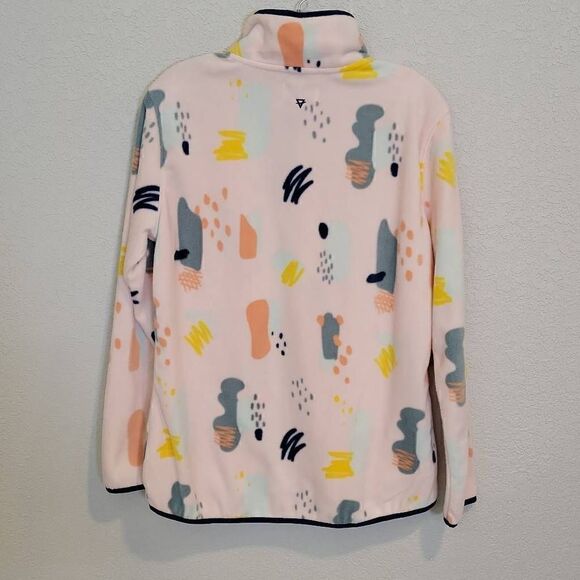 Liv Outdoor Women's Frostbite Snap Pullover Fleece Pink Size L - Picture 6 of 11